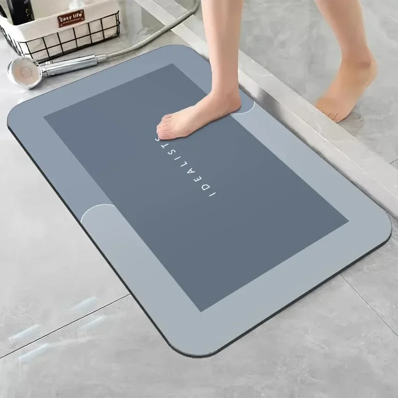 Diatomite Super-Absorbent Bath Mat