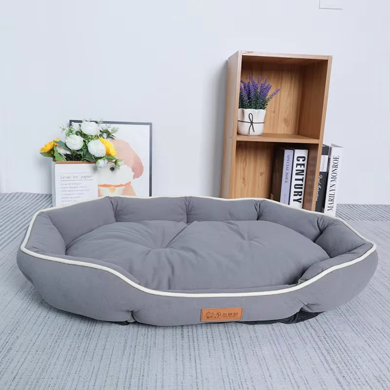 Corduroy Pet Sofa Sleeping Bed Warm
