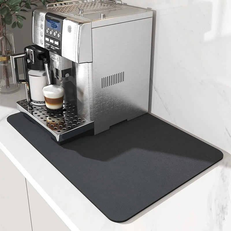 Absorbent Kitchen Dish Drying Mat
