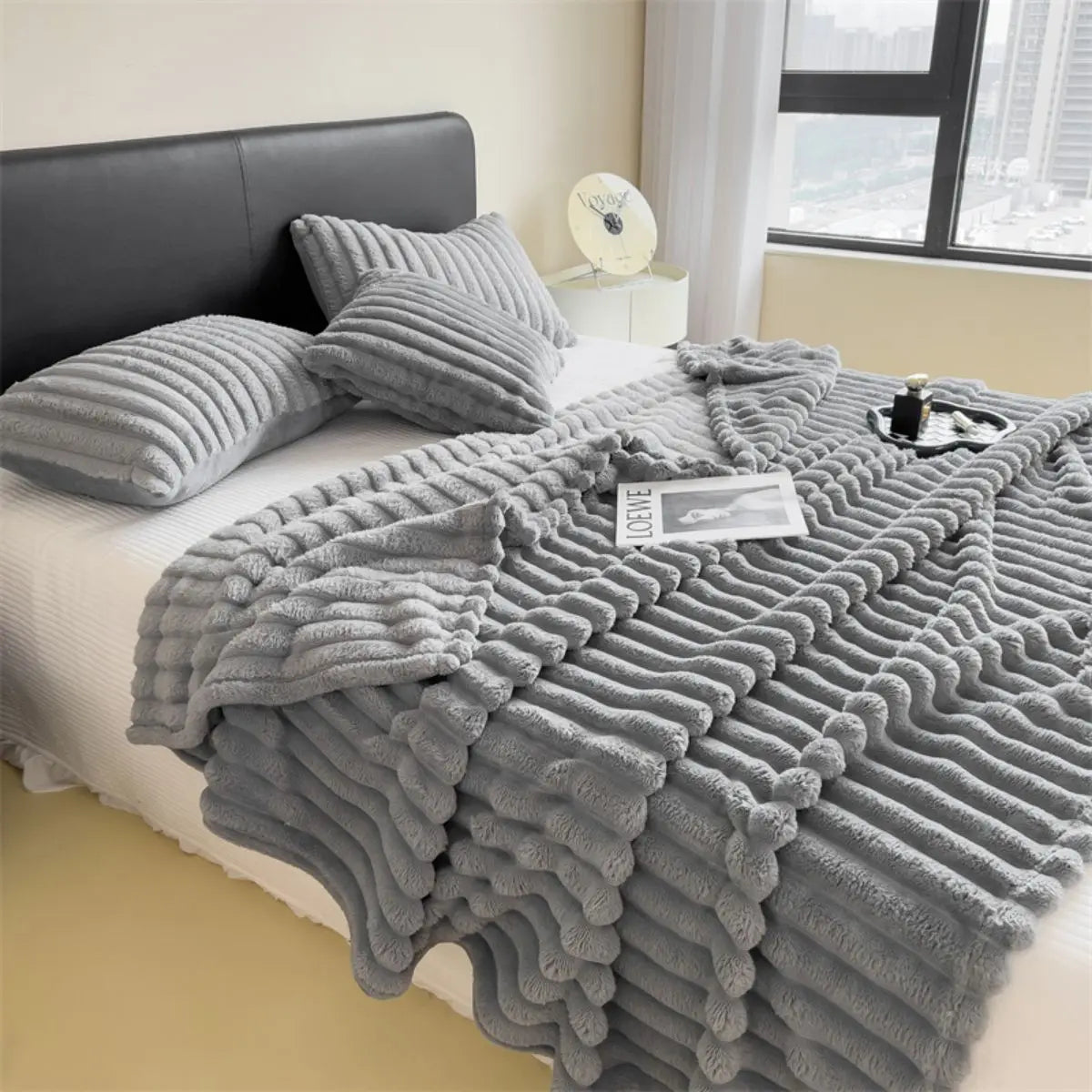 Striped Multifunctional Blanket All Sizes