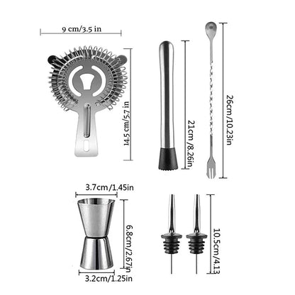 Stainless Steel Cocktail Shaker Set