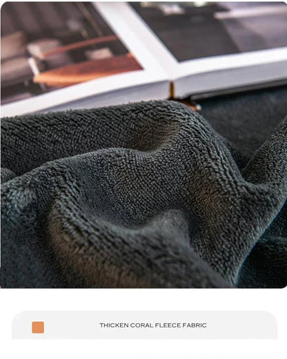 Fluffy Coral Fleece Fitted Sheet