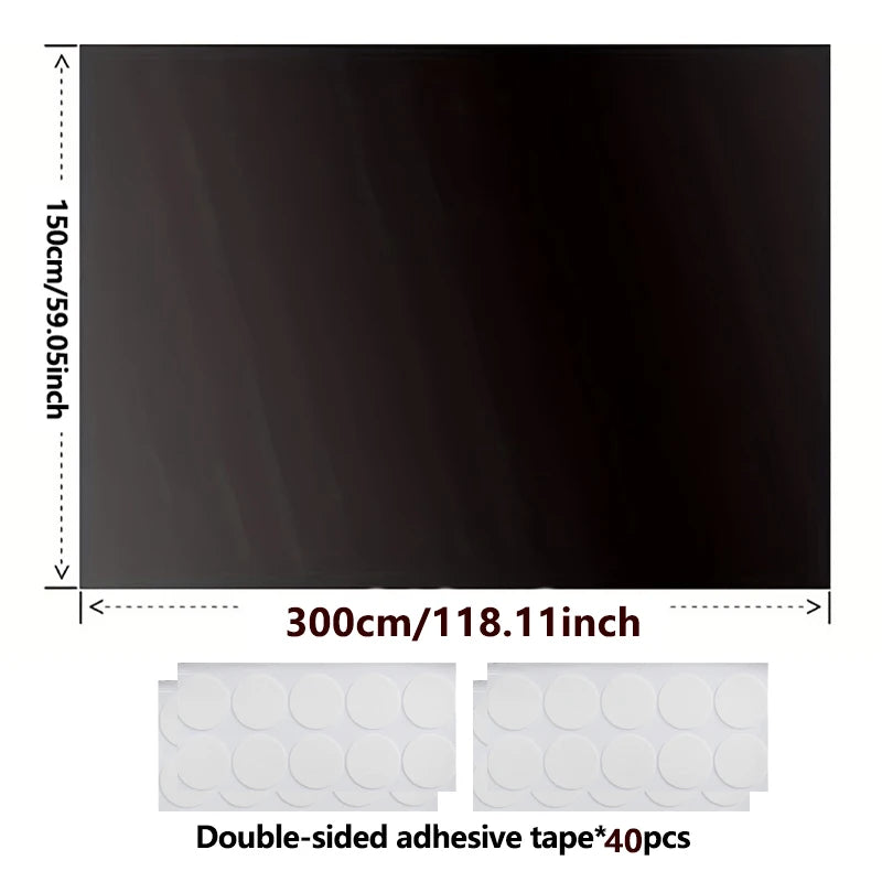 Portable Blackout Curtain Window Film