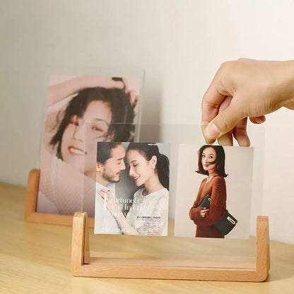 Acrylic U-Shape Photo Frame