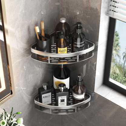 Wall-Mounted Diamond Shower Rack