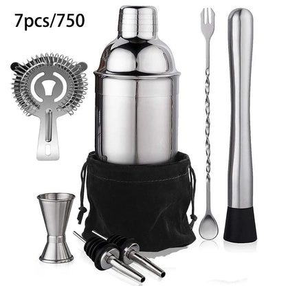Stainless Steel Cocktail Shaker Set