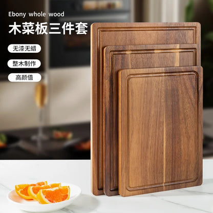 Beech & Walnut Wooden Cutting Board