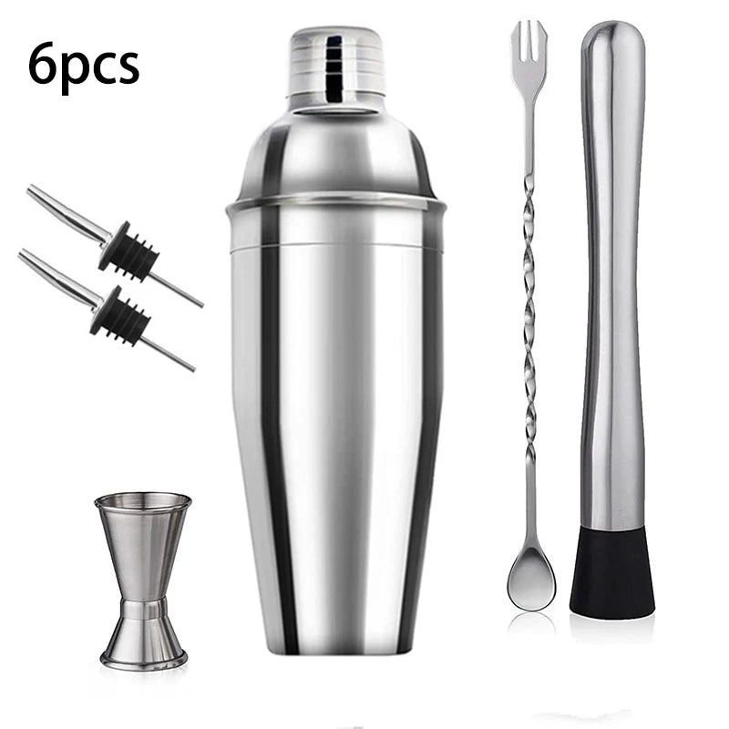 Stainless Steel Cocktail Shaker Set