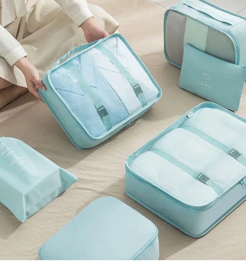Travel Suitcase Packing Cube Set