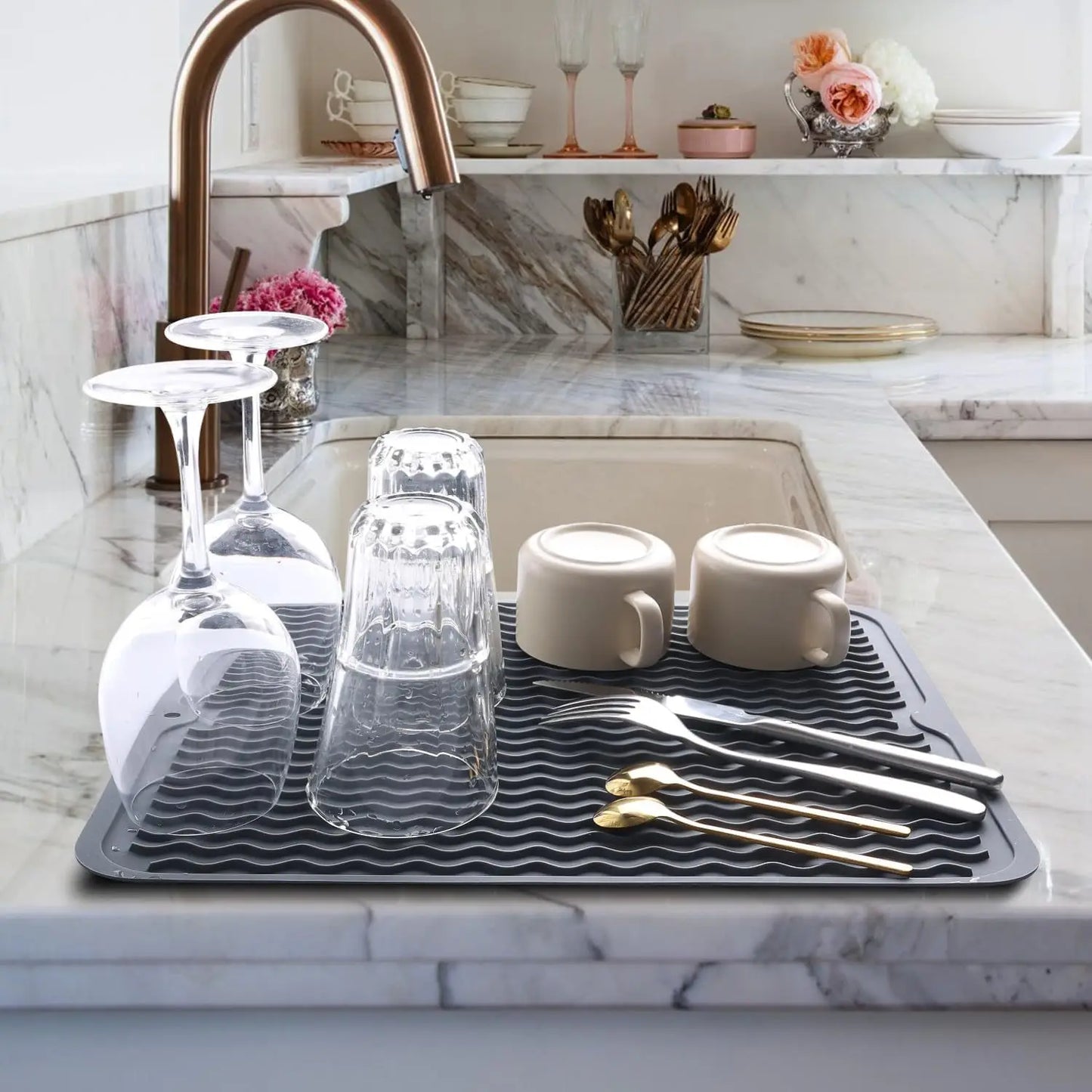 Extra-Large Silicone Dish Drying Mat