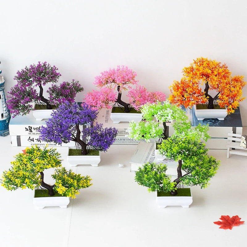 Artificial Bonsai Tree Pot Plant
