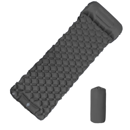Inflatable Camping Sleeping Pad with Pillow