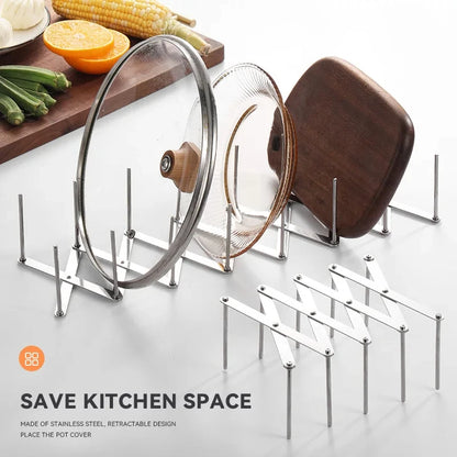 Foldable Dish Drain Rack Organiser