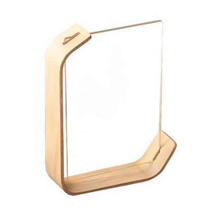 Acrylic & Wood Desktop Photo Display