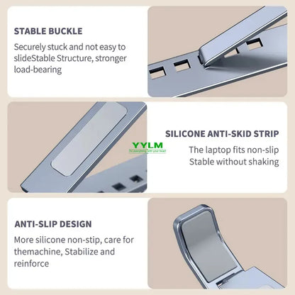 Aluminum Alloy Laptop Stand Adjustable