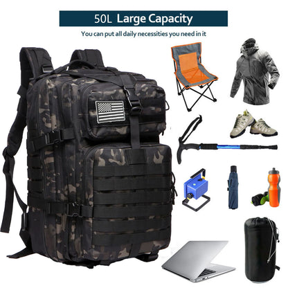 Waterproof Tactical Hiking Backpack