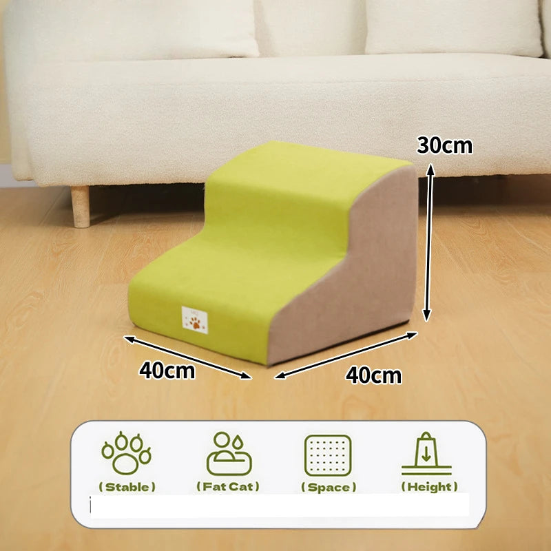 Memory Foam Pet Step Stair Ramp