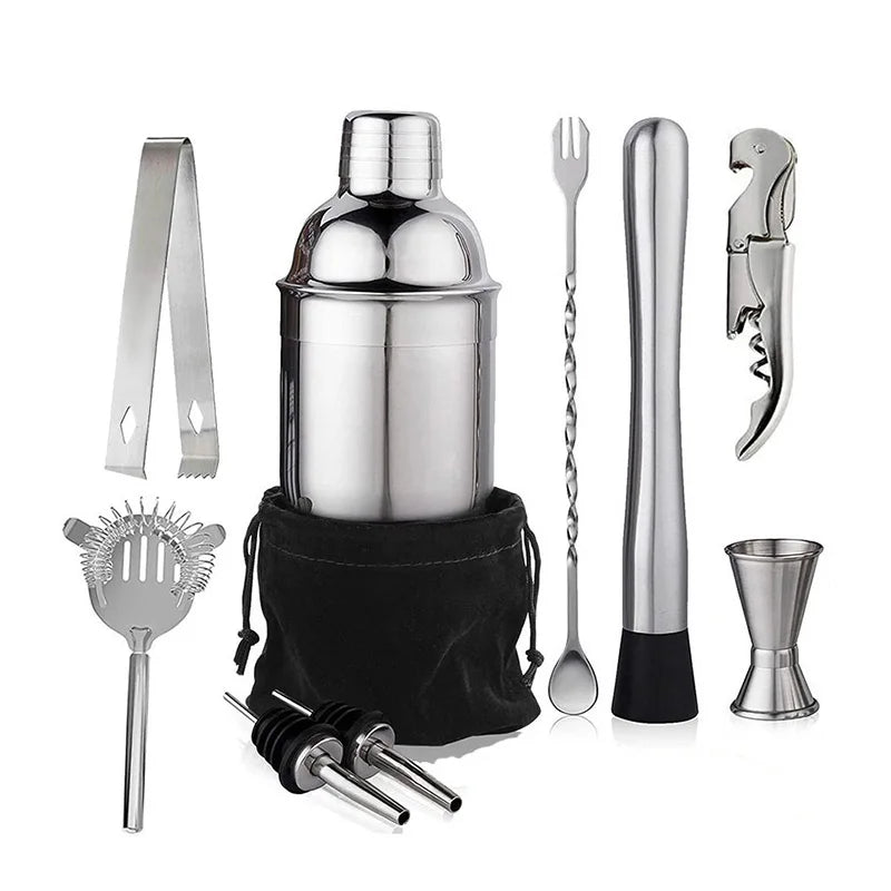 Stainless Steel Cocktail Shaker Set