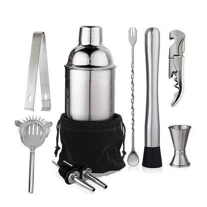 Stainless Steel Cocktail Shaker Set