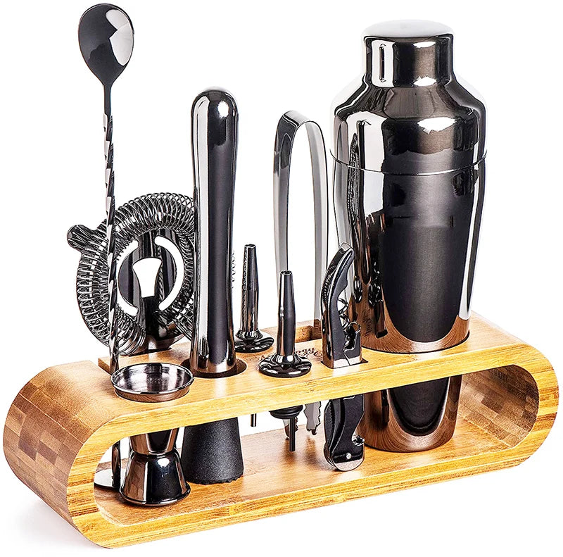 10-Piece Cocktail Mixology Bar Set