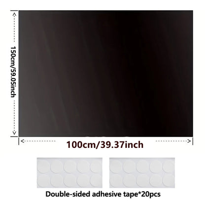 Portable Blackout Curtain Window Film