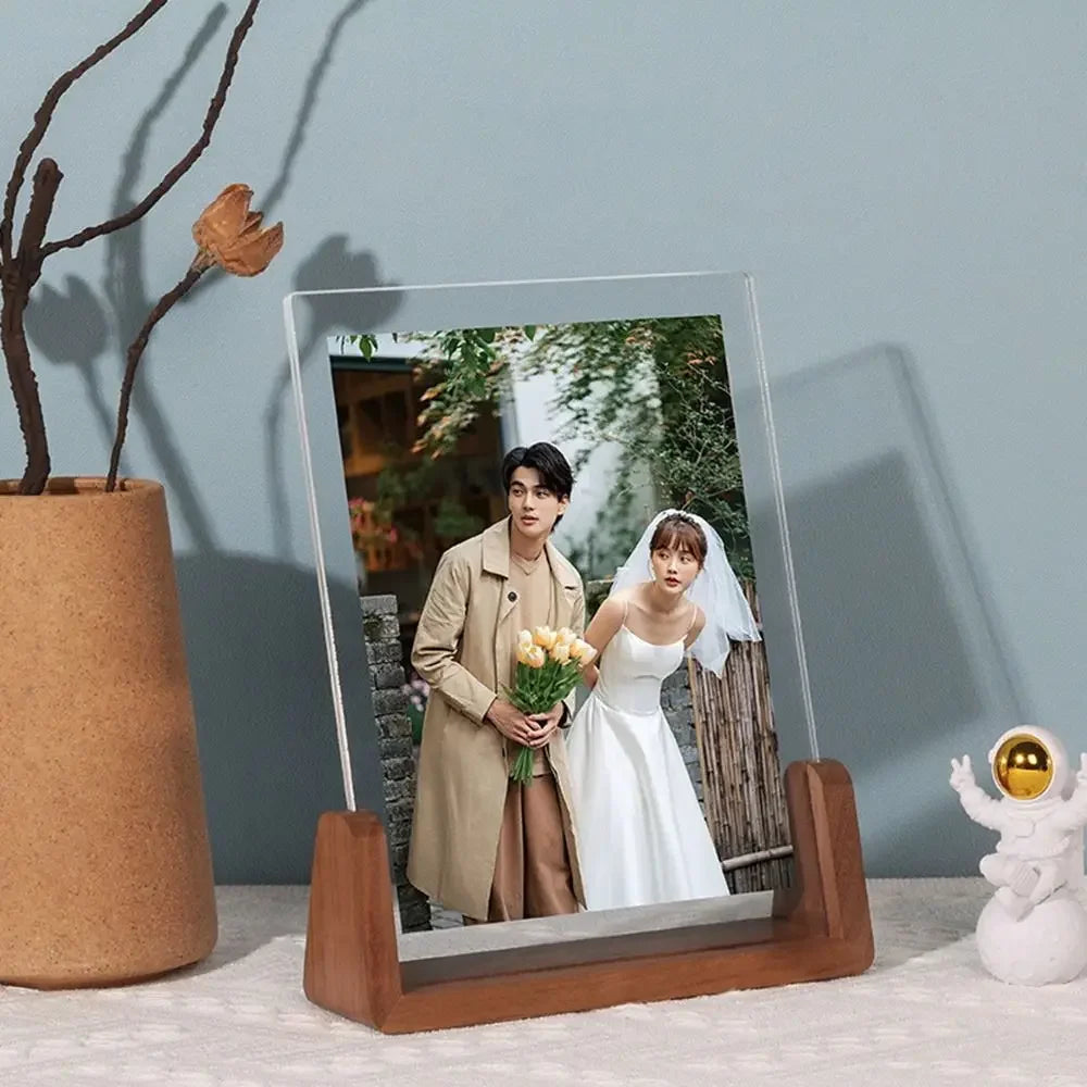 Acrylic U-Shape Photo Frame