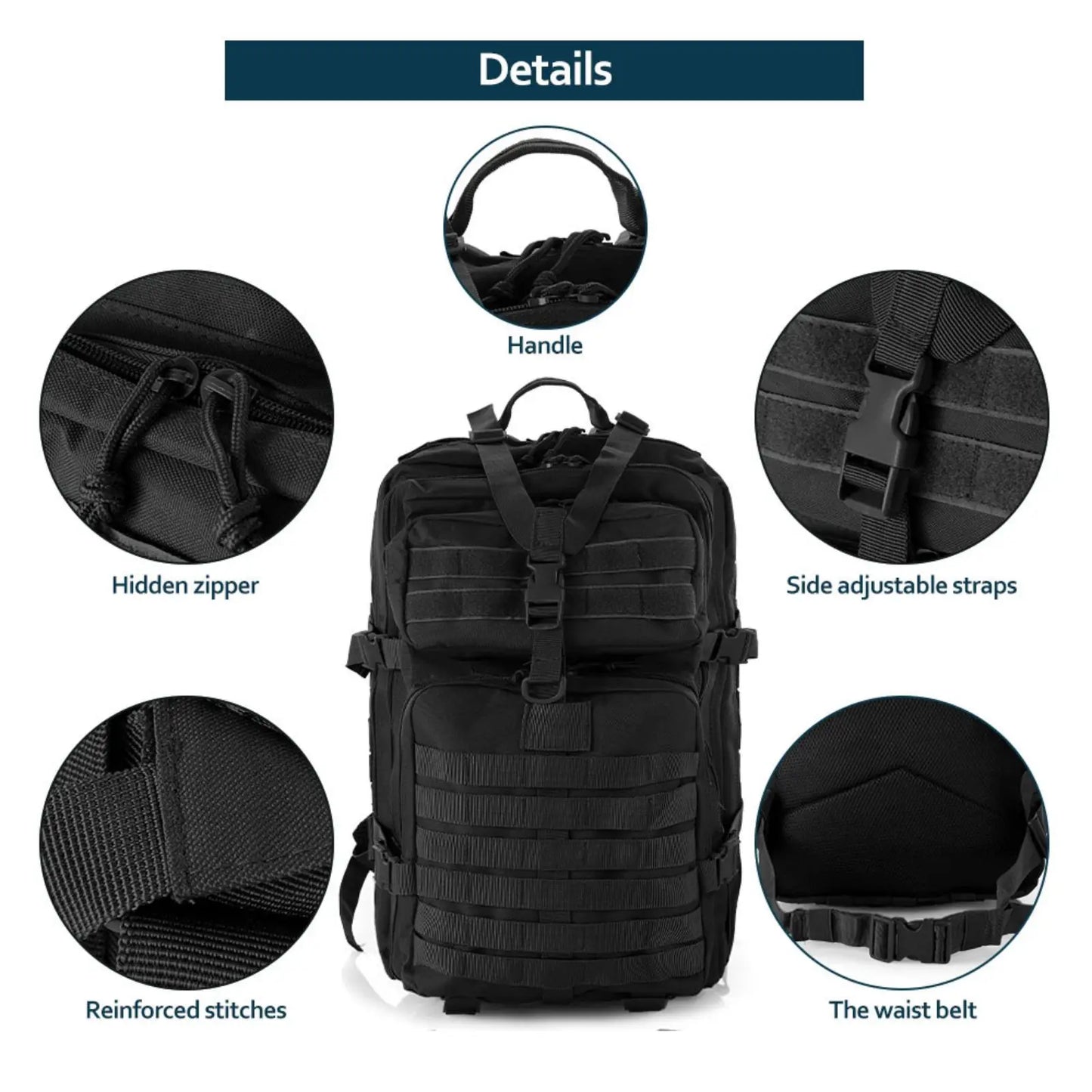 Waterproof Tactical Hiking Backpack