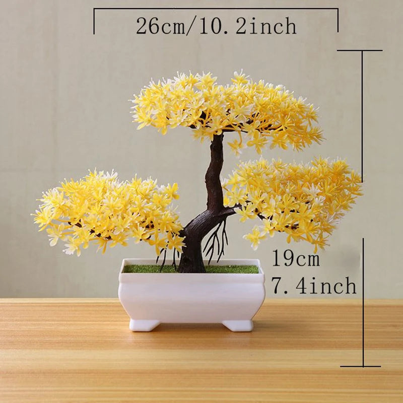 Artificial Bonsai Tree Pot Plant