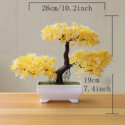 Artificial Bonsai Tree Pot Plant