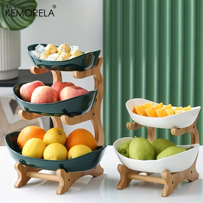 2/3-Tier Fruit Plate & Snack Stand