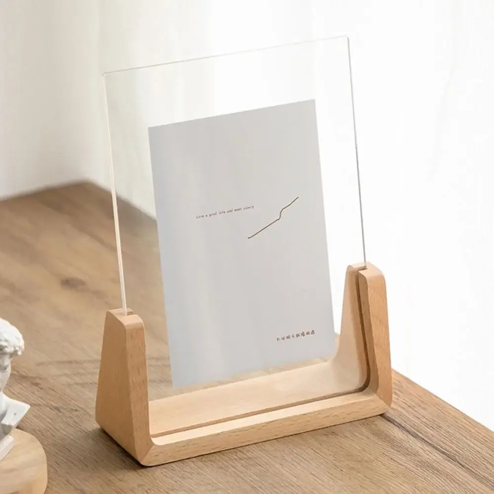 Acrylic U-Shape Photo Frame