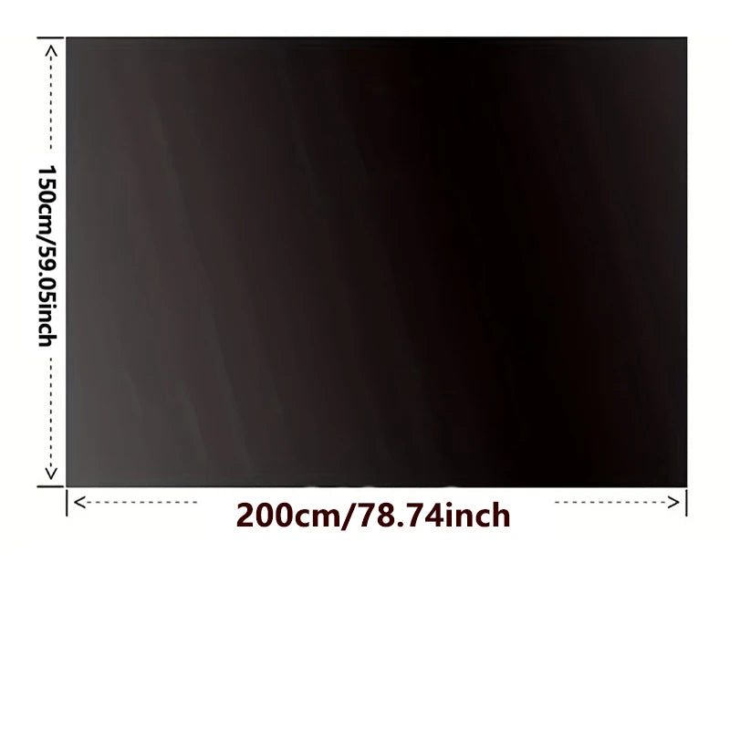 Portable Blackout Curtain Window Film