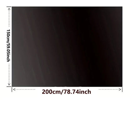 Portable Blackout Curtain Window Film