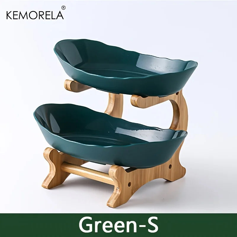 2/3-Tier Fruit Plate & Snack Stand