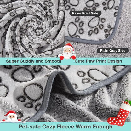 Soft Washable Pet Blanket for Dogs & Cats