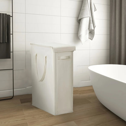 Wheeled Laundry Hamper with Lid