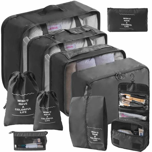 Travel Suitcase Packing Cube Set