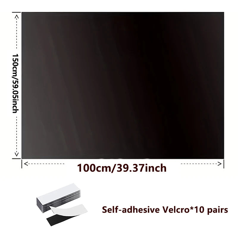 Portable Blackout Curtain Window Film