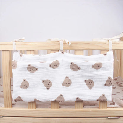 Baby Crib Storage Bag Organiser