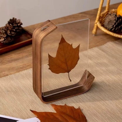 Acrylic & Wood Desktop Photo Display