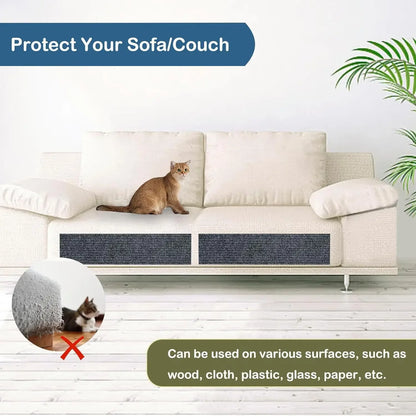 Self-Adhesive Cat Scratching Mat Trimmable