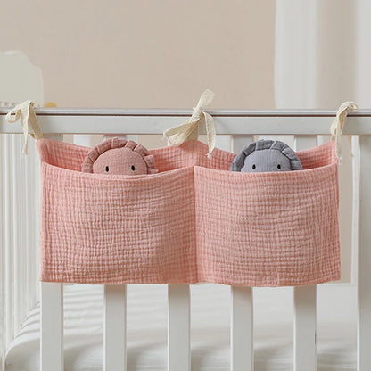 Baby Crib Storage Bag Organiser