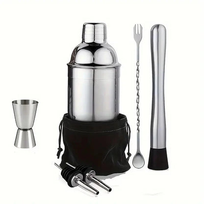 Stainless Steel Cocktail Shaker Set