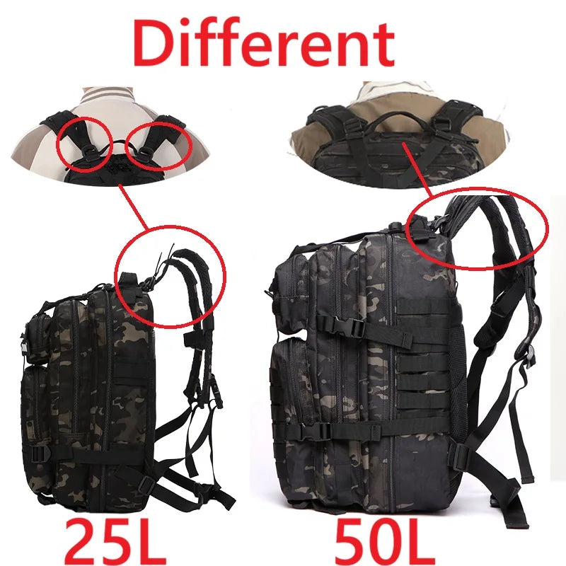 Waterproof Tactical Hiking Backpack