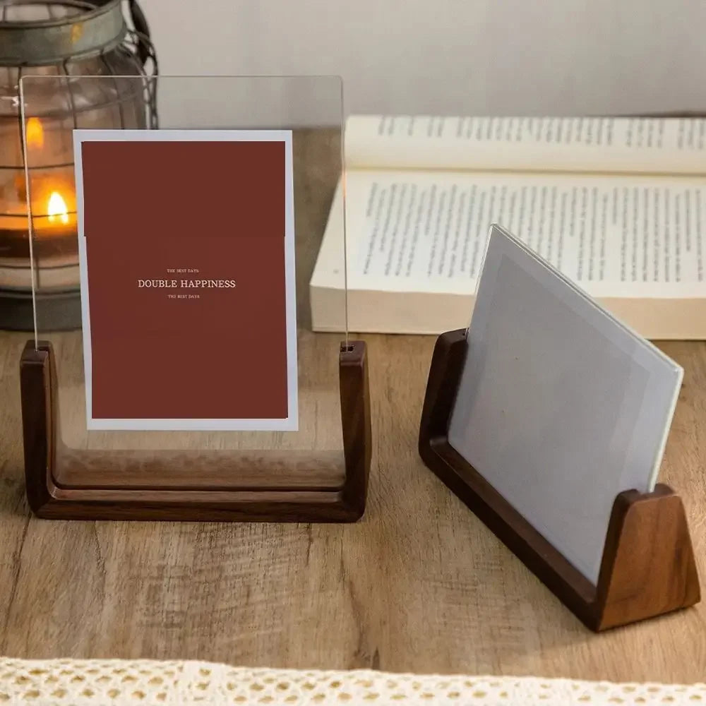 Acrylic U-Shape Photo Frame