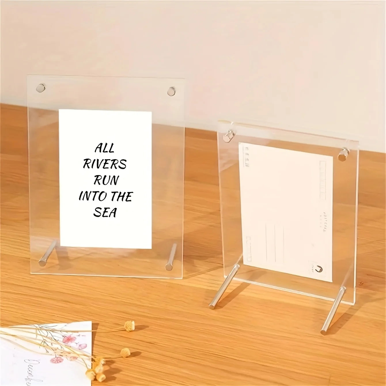 A4/A5 Tilted Desk Acrylic Photo Frame