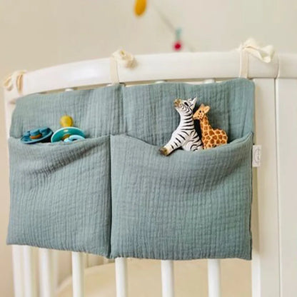 Baby Crib Storage Bag Organiser