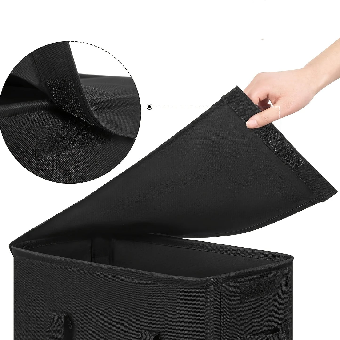 Wheeled Laundry Hamper with Lid