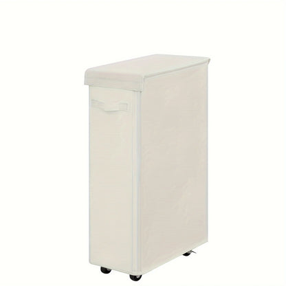 Wheeled Laundry Hamper with Lid
