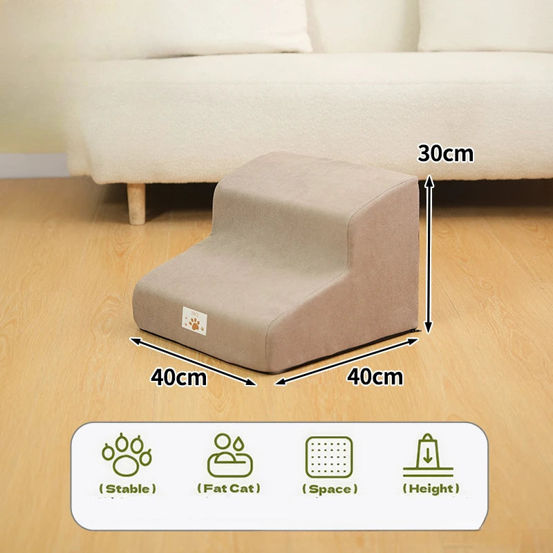 Memory Foam Pet Step Stair Ramp
